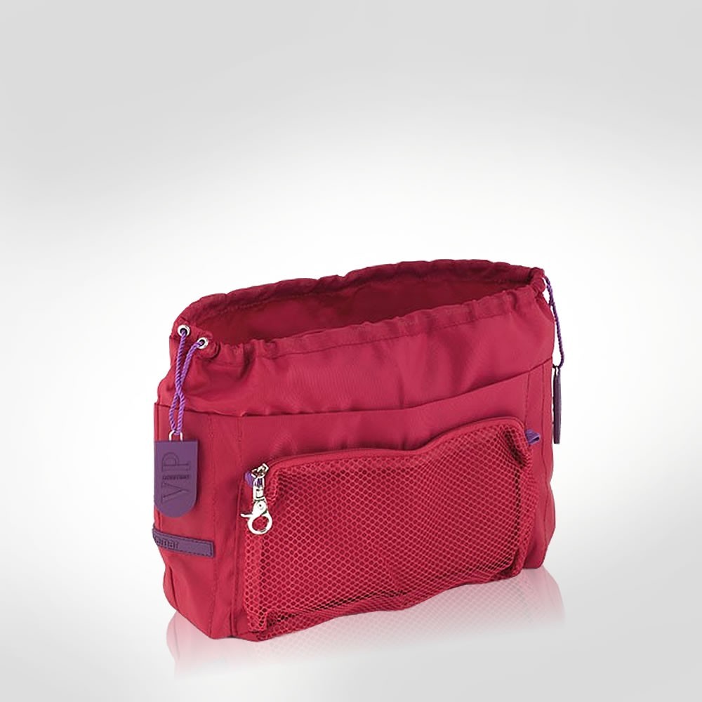 Tintamar Red Nylon Travel Bag organizer