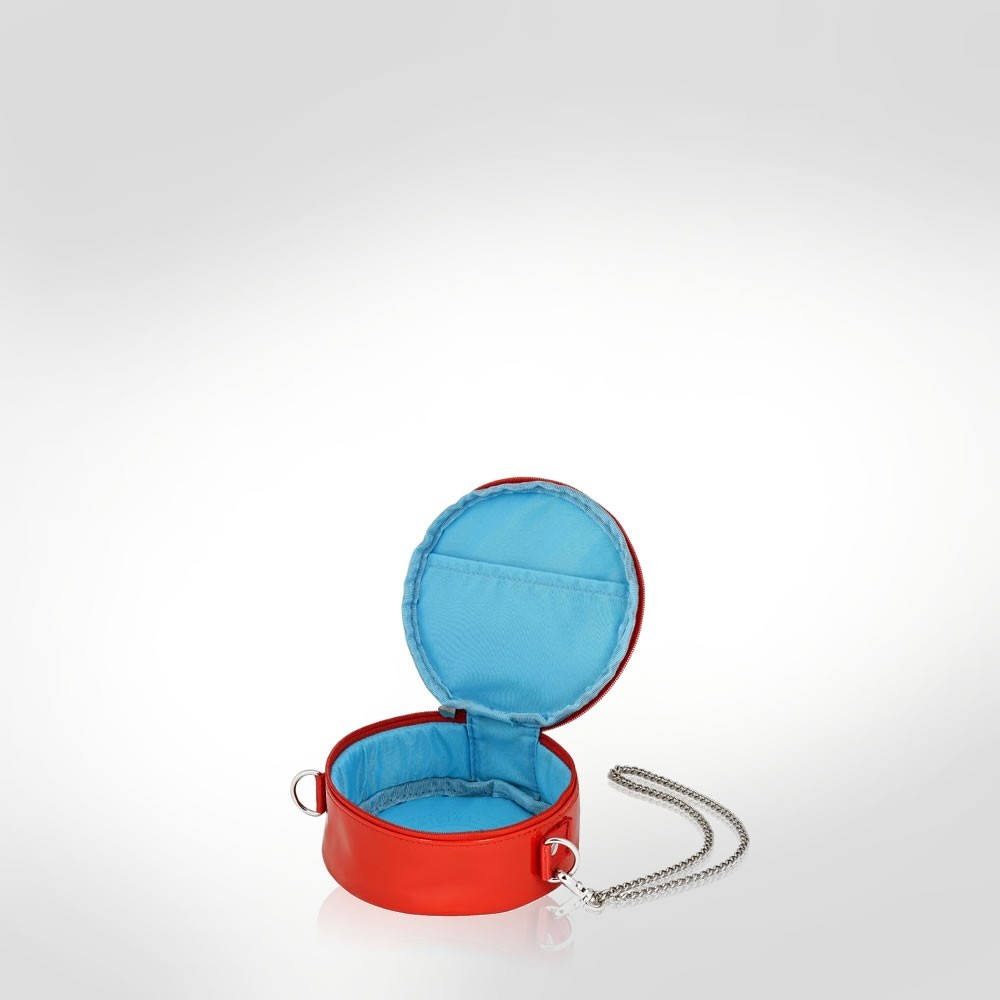 Tintamar Black Vinyl Box Purse 