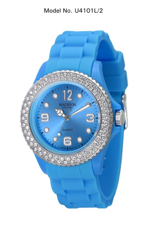 Madison New York - Juicy Glamour Blue Watch 