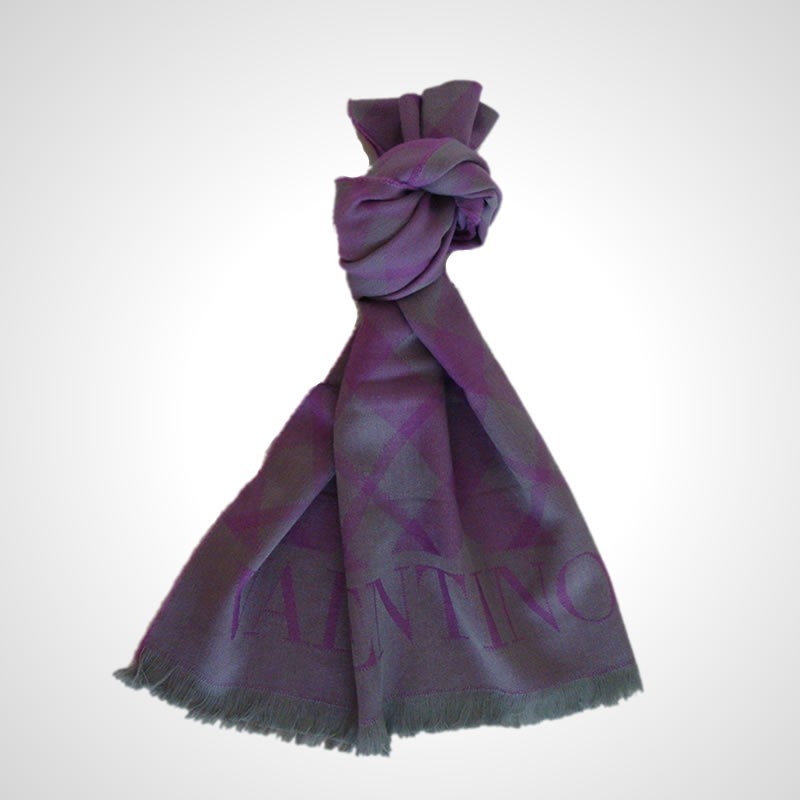 Valentino Purple Scarf - VP4418 V0539 PRU